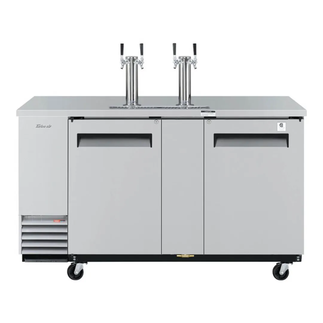 Turbo Air TBD-3SDD-N6 69" 2 Columns / Towers Super Deluxe Beer Dispenser