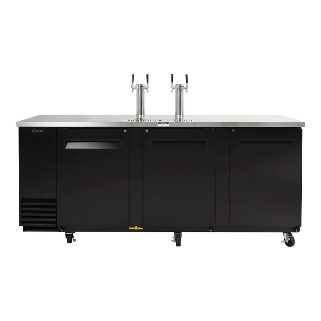 Turbo Air TBD-4SBD-N 90" 2 Columns / Towers Draft Beer Cooler Dispenser