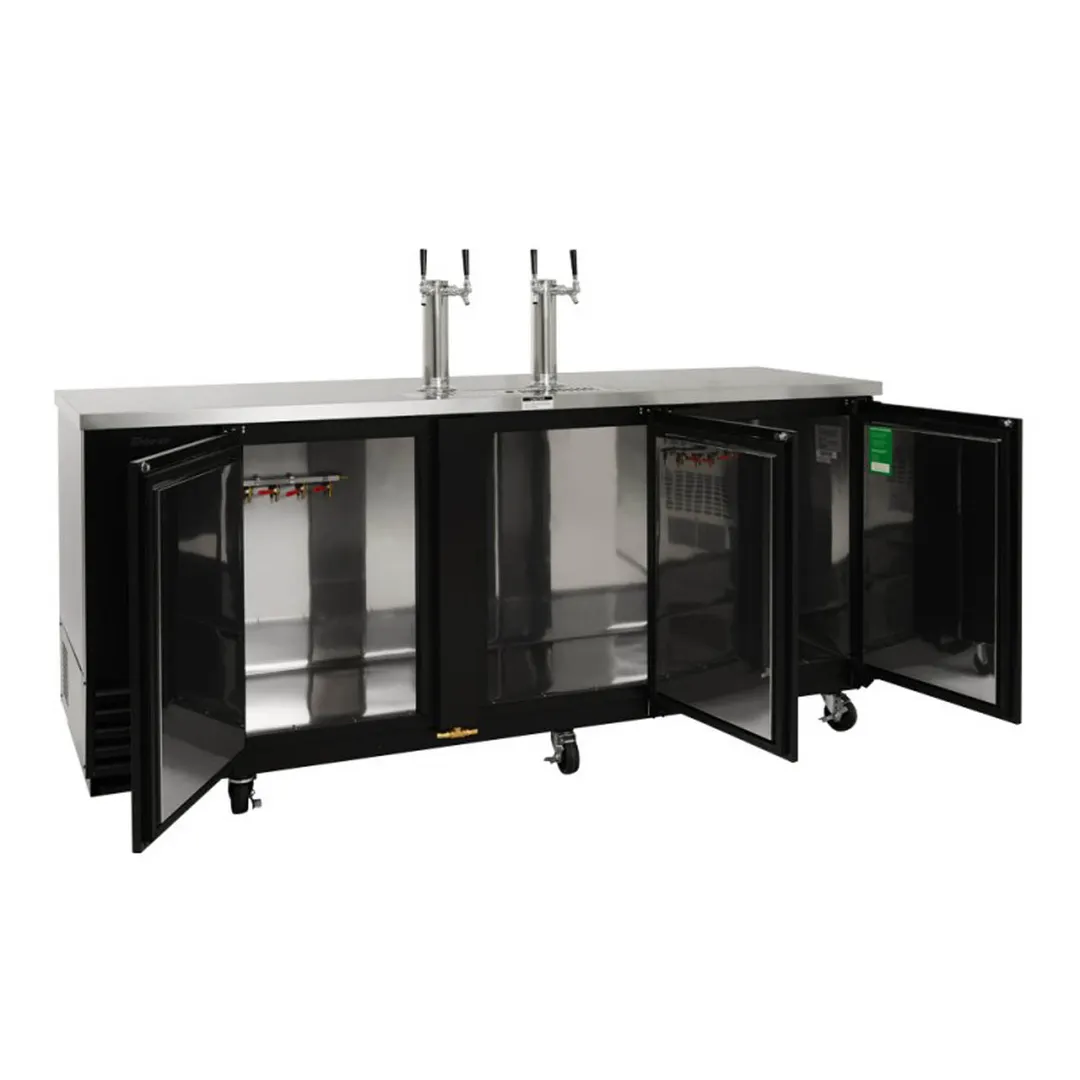 Turbo Air TBD-4SBD-N 90" 2 Columns / Towers Draft Beer Cooler Dispenser