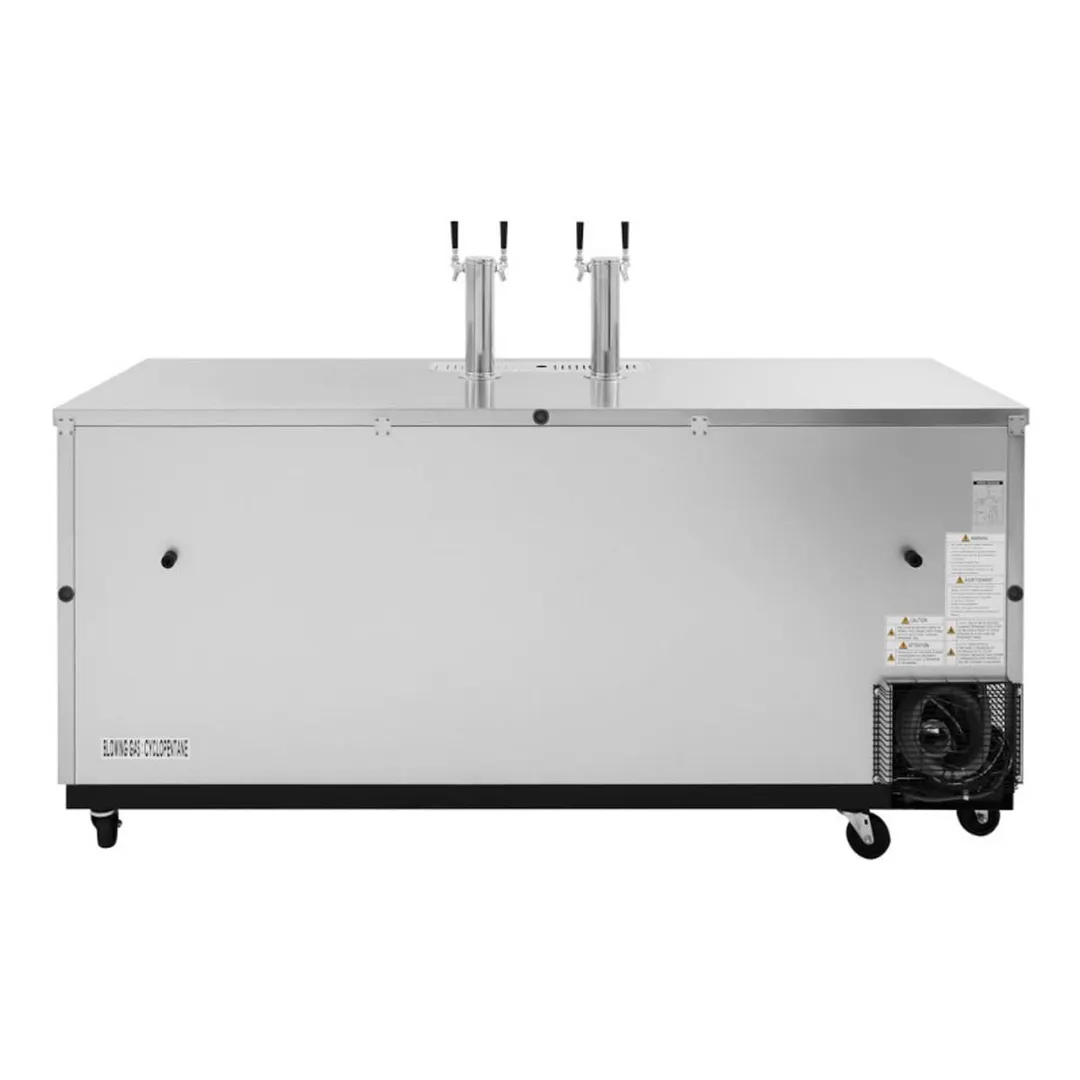 Turbo Air TBD-4SDD-N 90" 2 Columns / Towers Super Deluxe Beer Dispenser