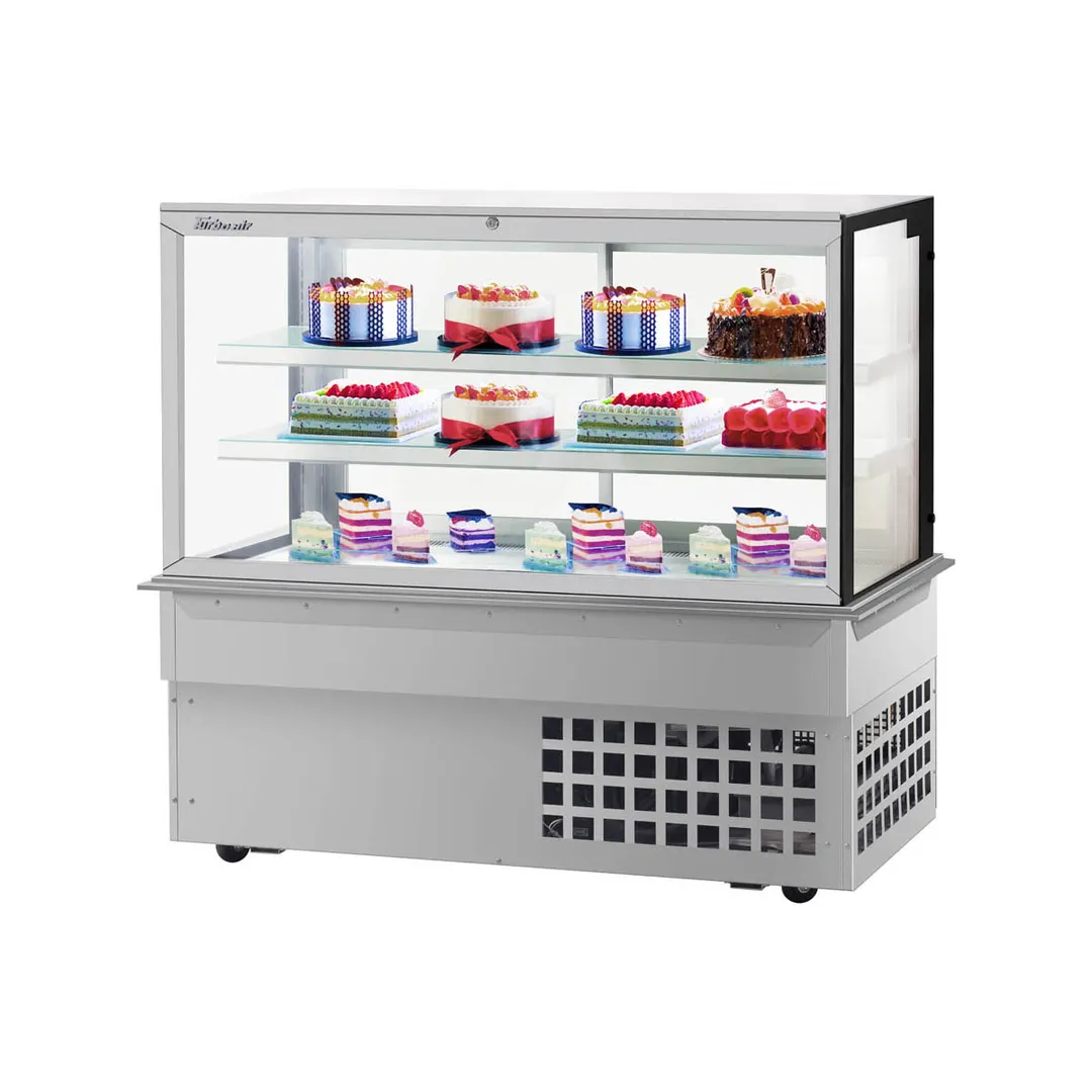 Turbo Air TBP60-54FDN 61" Drop In Flat Refrigerated Deli Display Case