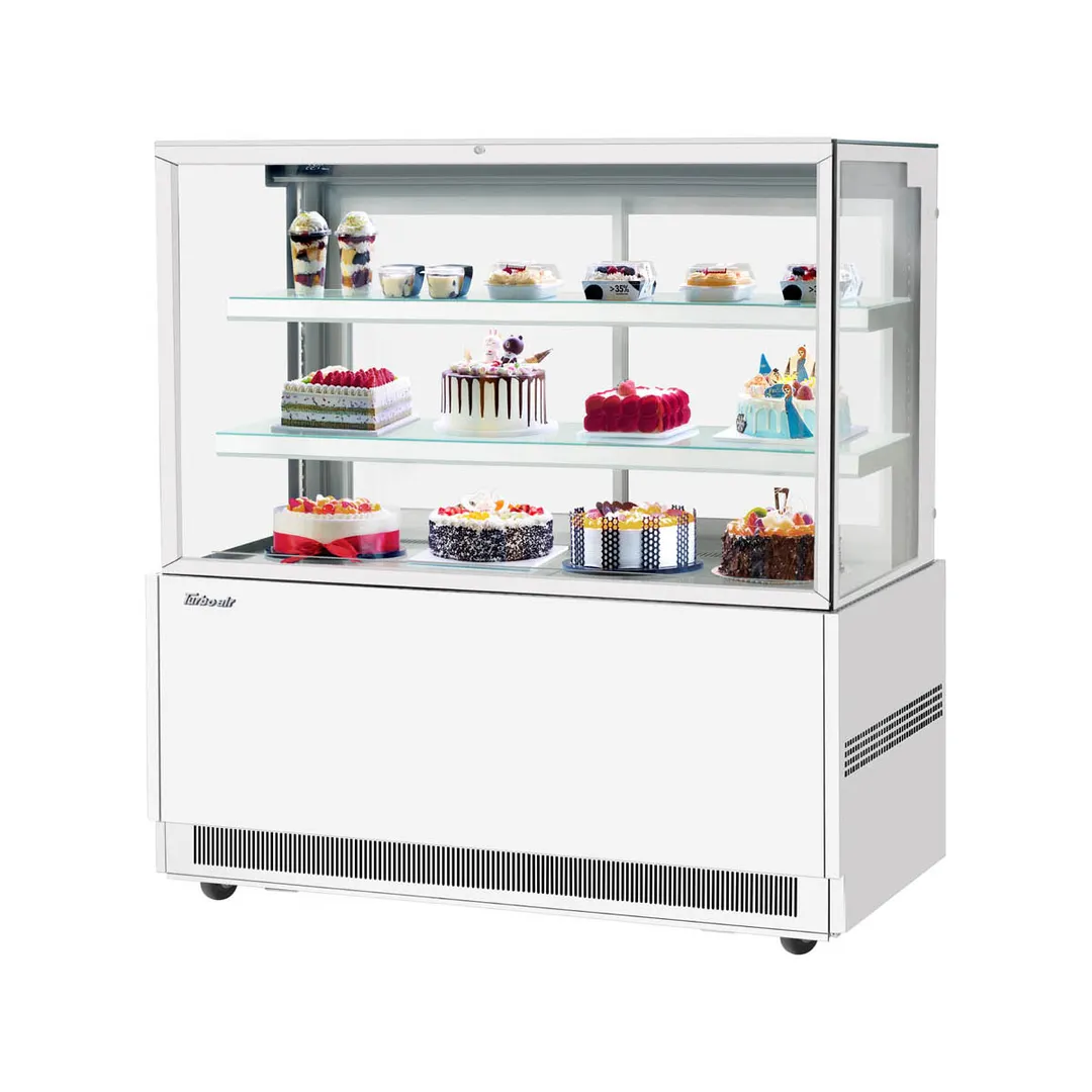Turbo Air TBP60-54FN-W(B) 59" Refrigerated Bakery Display Case