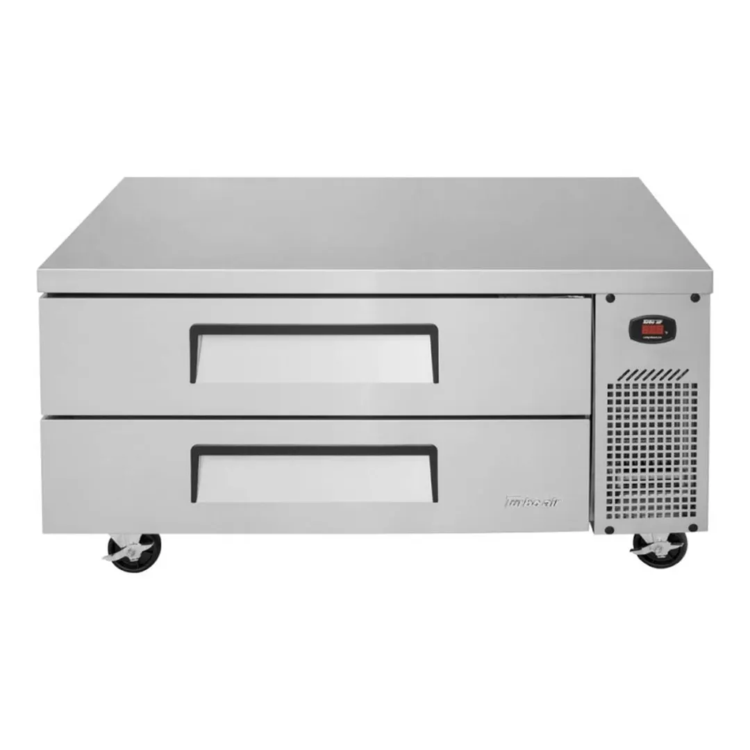 Turbo Air TCBE-48SDR-N 47" 2 Drawers Super Deluxe Chef Base Refrigerator, Flat Top, 7.5 cu. ft.
