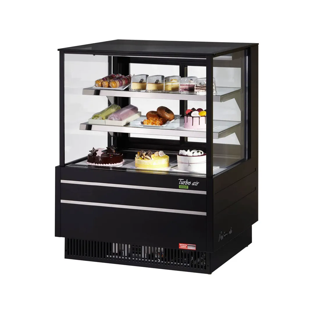 Turbo Air TCGB-36UF-W(B)-N 36" Refrigerated Display Case