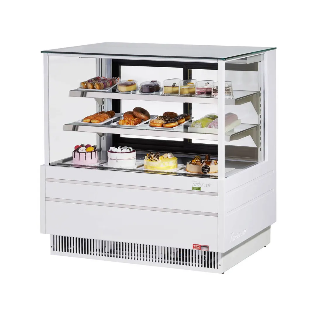 Turbo Air TCGB-48UF-W(B)-N 48" Refrigerated Display Case