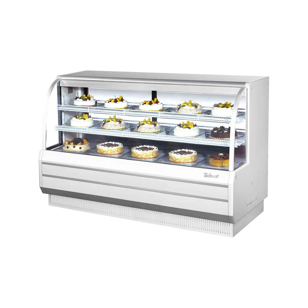 Turbo Air TCGB-72-W(B)-N 73" Refrigerated Bakery Display Case