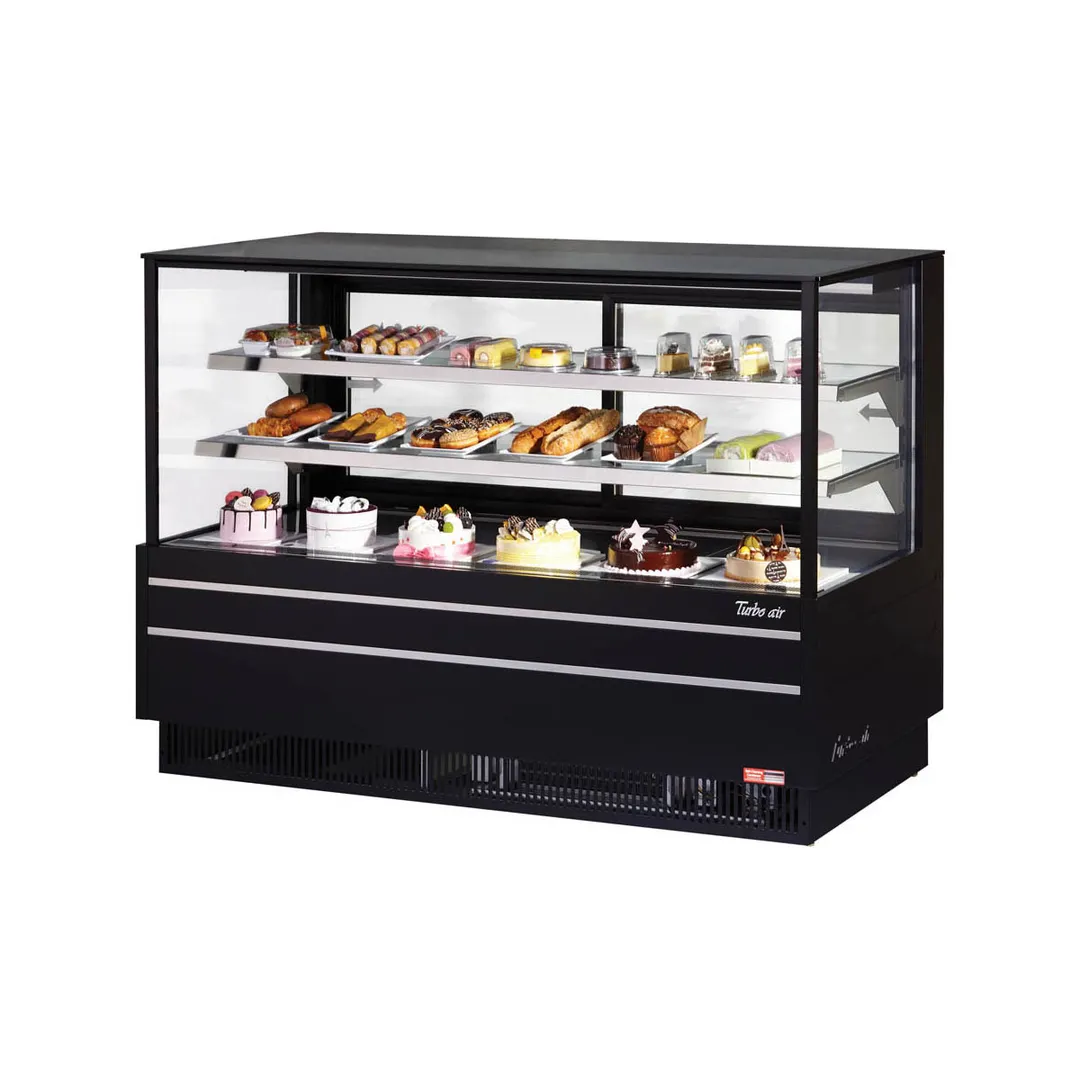 Turbo Air TCGB-72UF-W(B)-N 72" Refrigerated Display Case