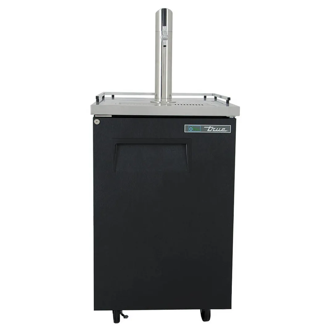 True TDD-1-HC 23" 1 Solid Swing Door Direct Draw Beer Dispenser with 1 Tap & 1 Keg Capacity