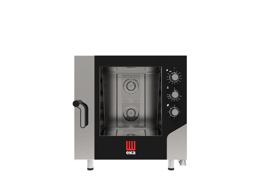 Tecnoeka MKFA 664 S Full Size 6-Pan Electric Combi Oven w/ Electro-Mechanical Control, Boilerless, 208/240V