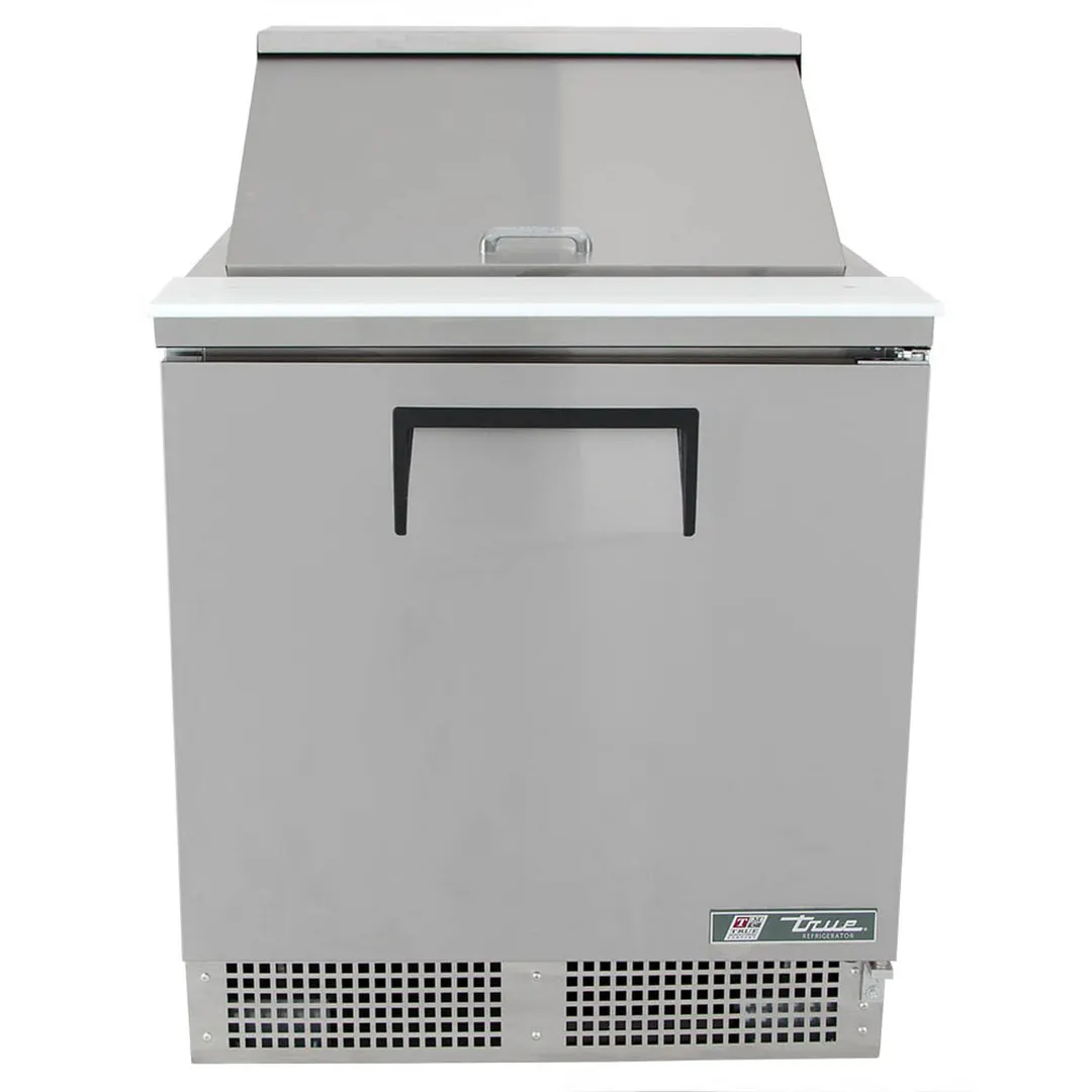 True TFP-32-12M-HC 32" Mega Top Sandwich/Salad Prep Table w/ 1 Door, 12 Pans