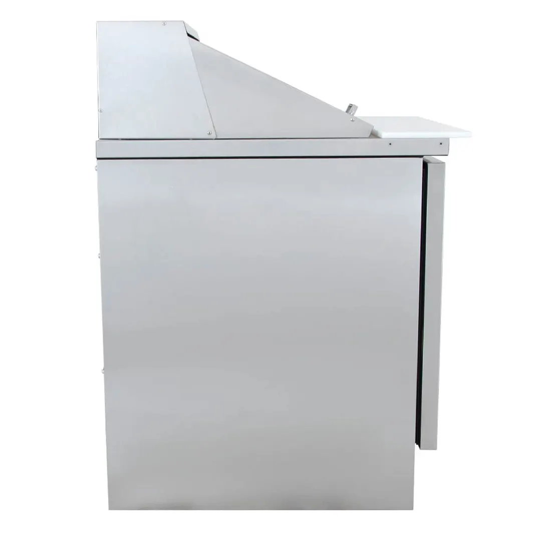 True TFP-32-12M-HC 32" Mega Top Sandwich/Salad Prep Table w/ 1 Door, 12 Pans