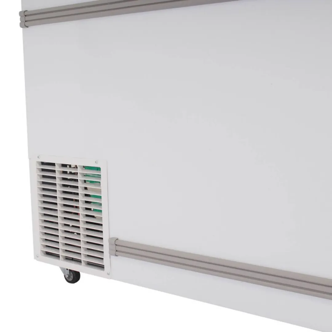 Turbo Air TFS-25F-N 69" Island Glass Chest Freezer, 25.22 cu. ft.