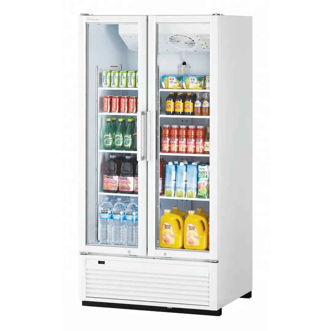 Turbo Air TGM-35SDH-N 39" 2-Glass Door Merchandiser Refrigerator, 31.7 cu. ft., ENERGY STAR®