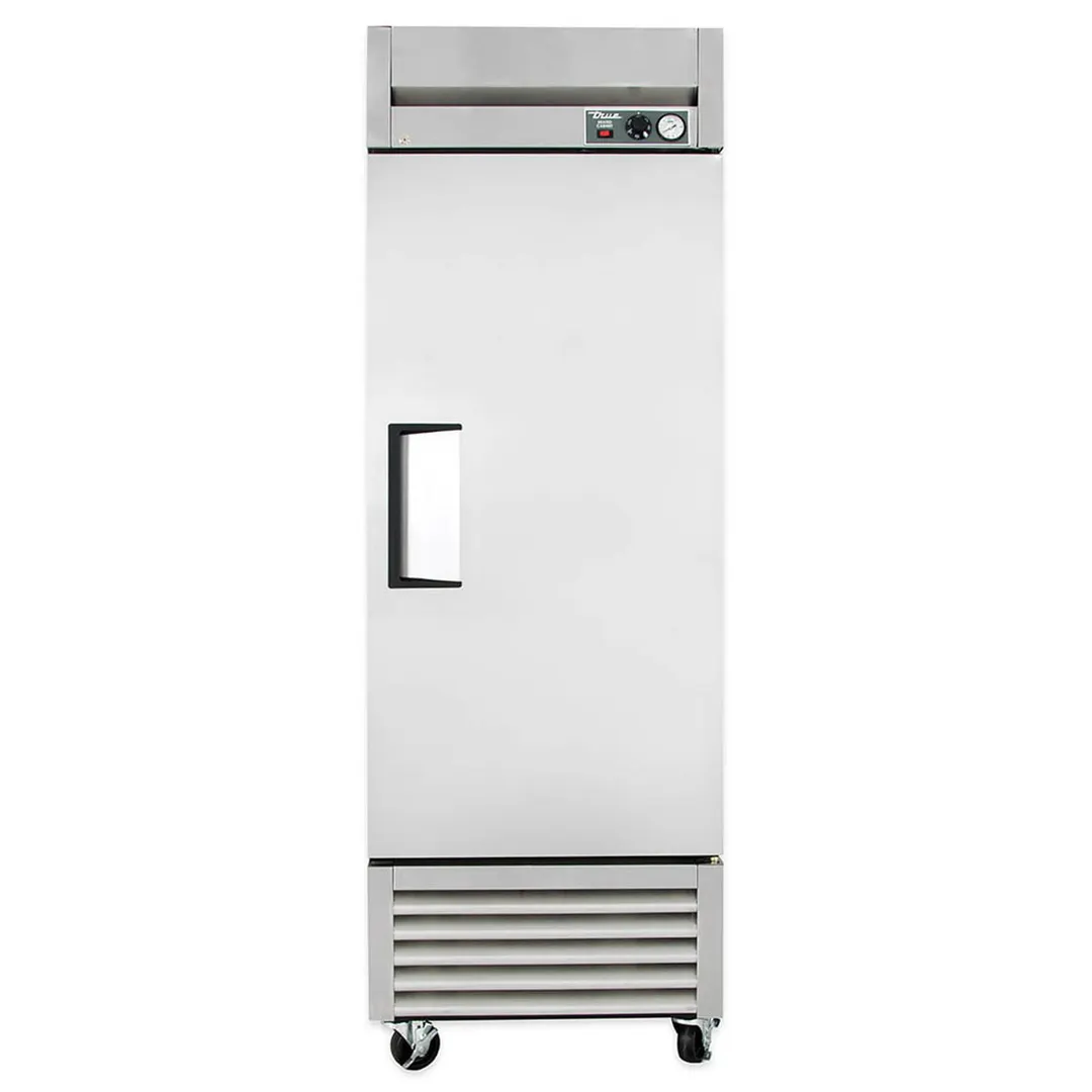 True TH-23 1-Section Reach-In Heated Holding Cabinet, 23 cu ft, Stainless Steel, Solid Door, 850W