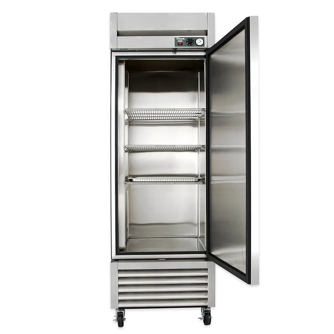 True TH-23 1-Section Reach-In Heated Holding Cabinet, 23 cu ft, Stainless Steel, Solid Door, 850W