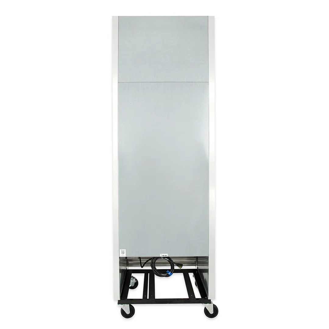 True TH-23 1-Section Reach-In Heated Holding Cabinet, 23 cu ft, Stainless Steel, Solid Door, 850W