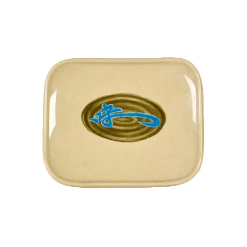 Thunder Group 0010J Plate, 6-1/2" X 5-1/2", Rectangular, Break-Resistant - Dozen