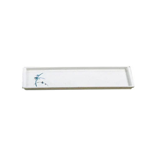 Thunder Group 0900BB Sandwich Tray, 13-1/2" X 4-1/2", Rectangular, Break-Resistant - Dozen