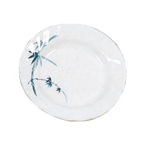 Thunder Group 1208BB Plate, 8" Dia., Round, Curved Rim - Dozen