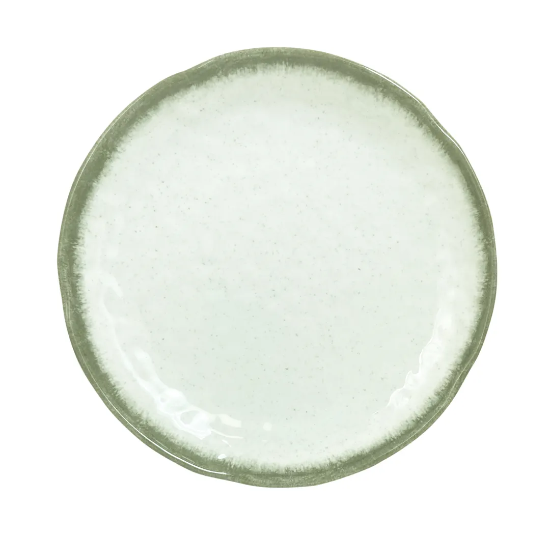 Thunder Group 1806VT Plate, 6" Dia., Round, Break-Resistant - Dozen