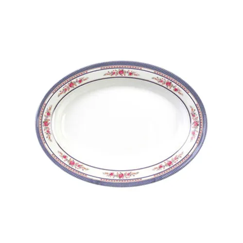 Thunder Group 2109AR Platter, 7 Oz, 9" X 6-3/4", Oval - Dozen