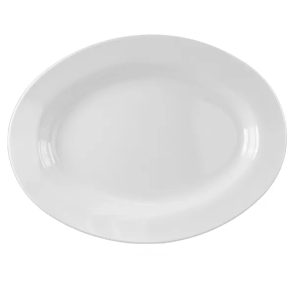Thunder Group 2109TW Platter, 7Oz, 9" X 6-3/4", Oval - Dozen