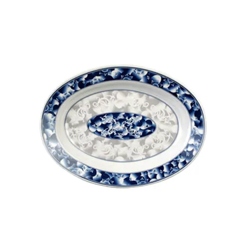 Thunder Group 2110DL Platter, 9 Oz, 10" X 7-1/2", Oval - Dozen