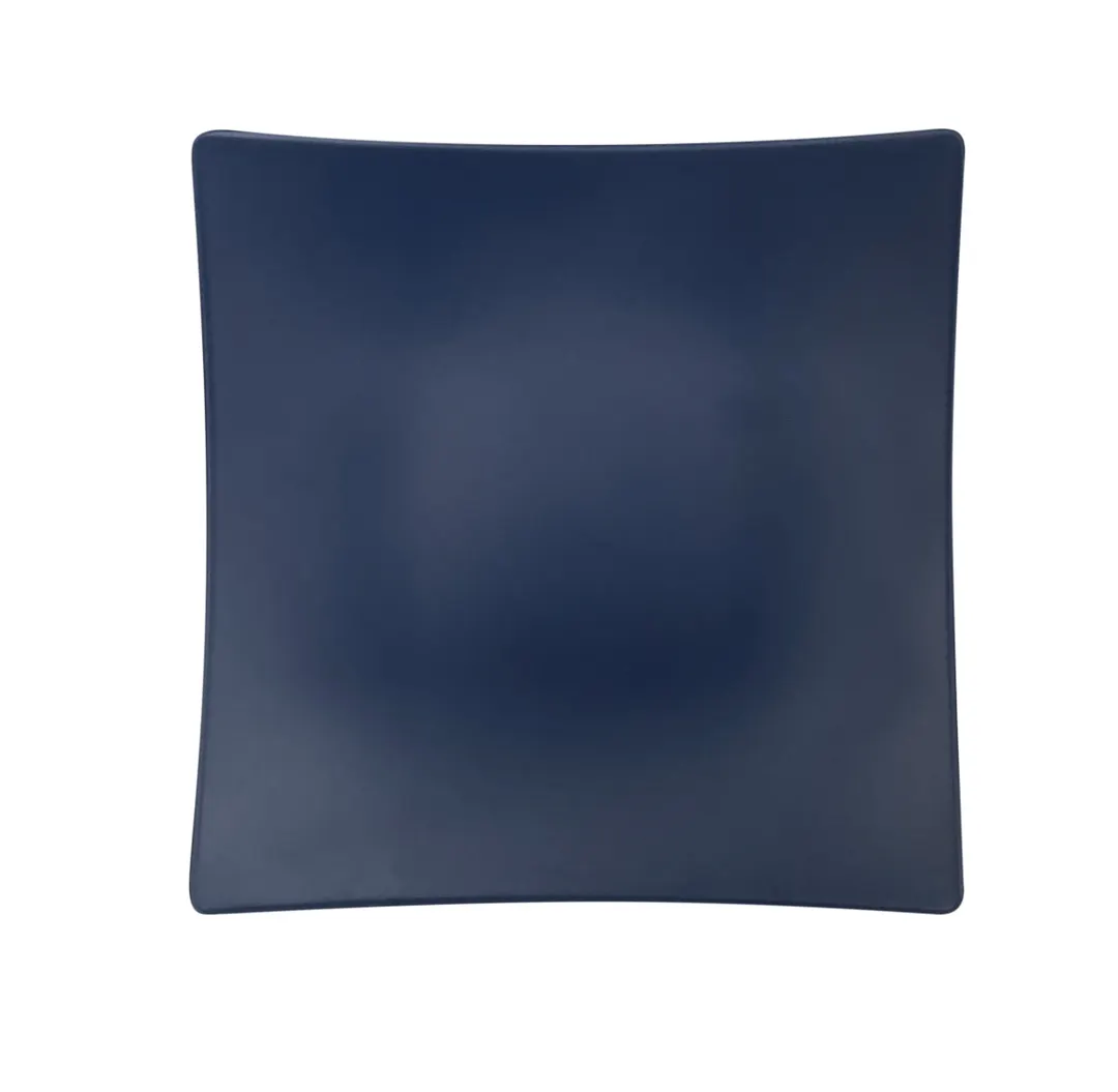 Thunder Group 24006SB Plate, 6" X 6", 1" Deep, Square - Dozen