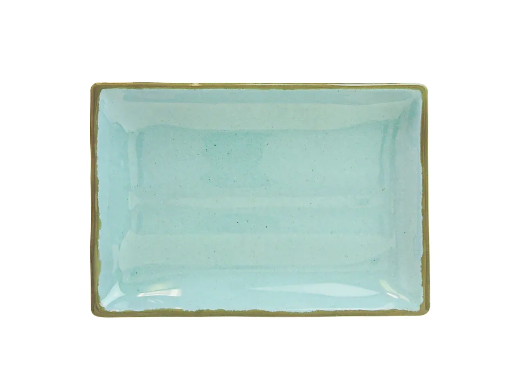 Thunder Group 2408SS Asian Plate, 12 Oz., 8-1/2" X 5-3/4", Rectangular - Dozen