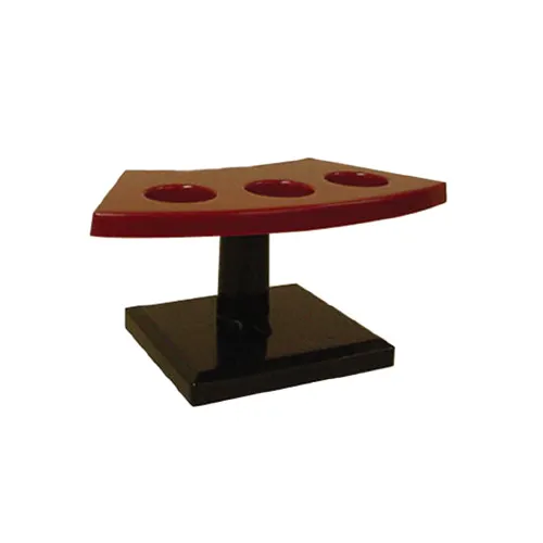 Thunder Group 29 Sushi Roll Rack, Holds 3 Rolls, Footed Base, Plastic