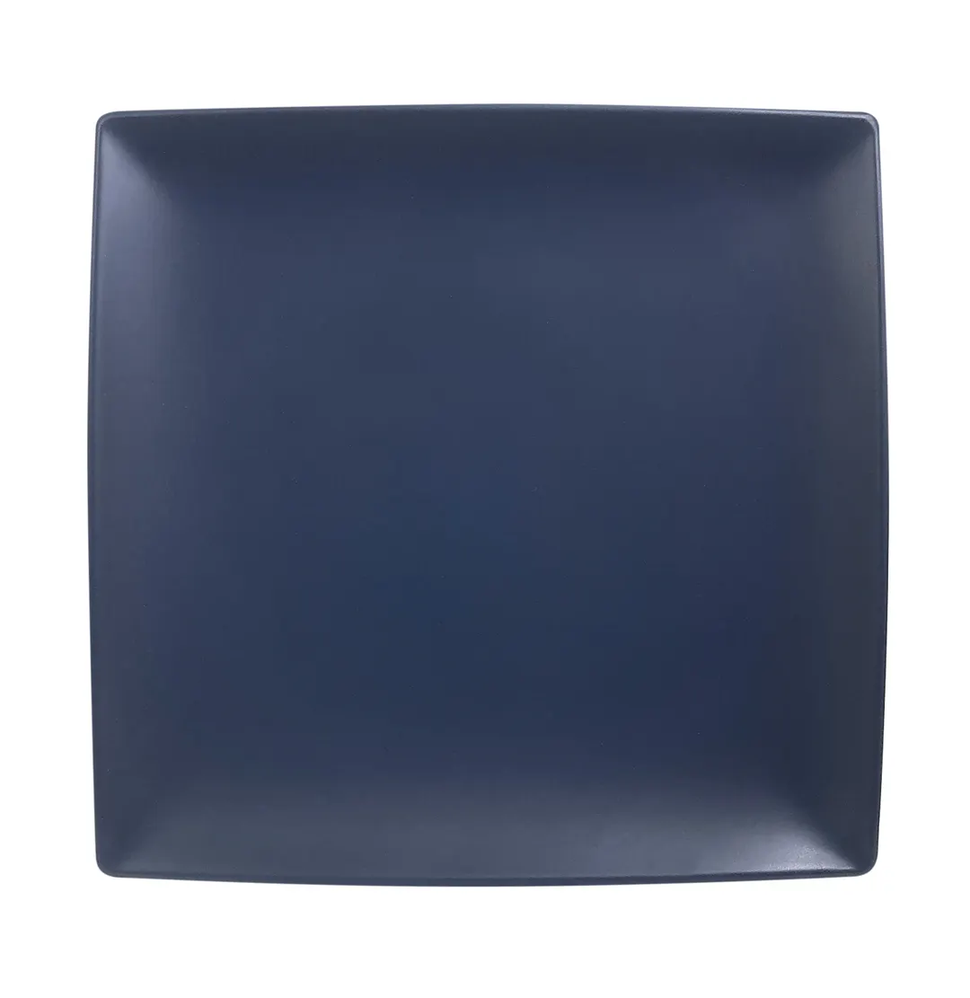 Thunder Group 29007SB Plate, 7-1/4" X 7-1/4", 1/2" Deep, Square - Dozen
