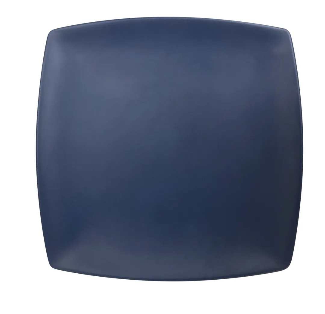 Thunder Group 29010SB Plate, 10" X 10", 1" Deep, Square - Dozen