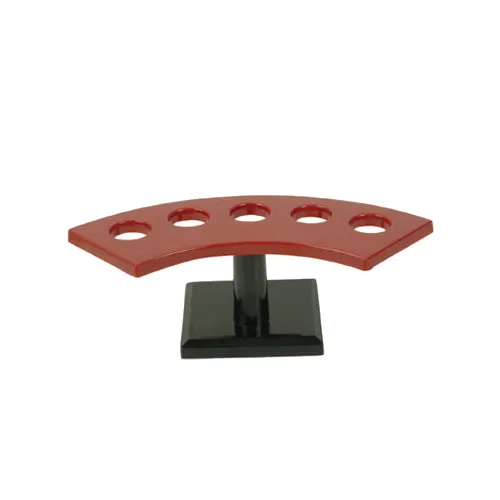 Thunder Group 30 Sushi Roll Rack, Holds 5 Rolls, Footed Base, Plastic