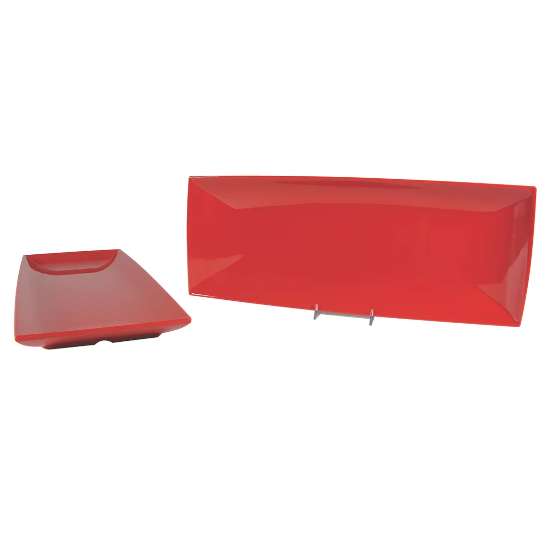 Thunder Group 49208PR Tray, 20" X 8", 1-3/8" Deep, Rectangular - Dozen