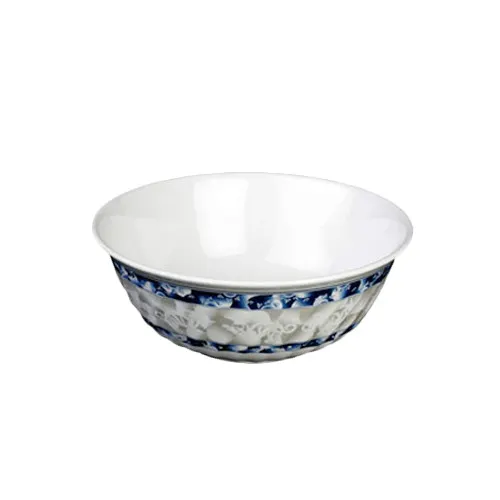 Thunder Group 5309DL Swirl Bowl, 72 Oz., 9" Dia., Break-Resistant - Dozen