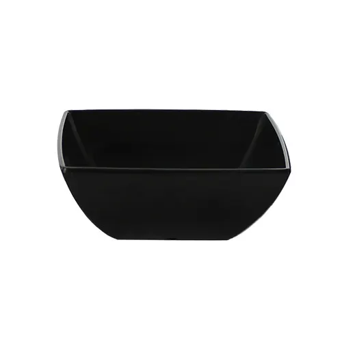Thunder Group 69004BK Bowl, 8 Oz., 3-7/8"L X 3-7/8"W, 1-3/4" Deep - Dozen
