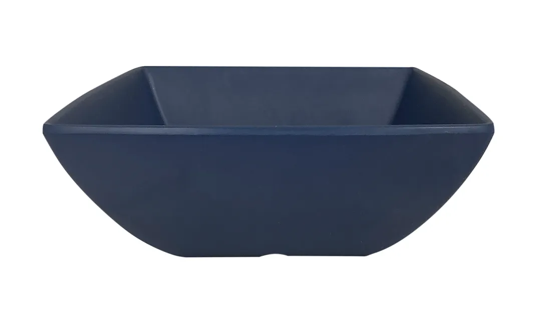 Thunder Group 69008SB Bowl, 60 Oz., 8"L X 8"W, 3-1/4" Deep - Dozen