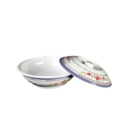 Thunder Group 8011AR Serving Bowl, 80 Oz., 11" Dia. With Lid, Rose