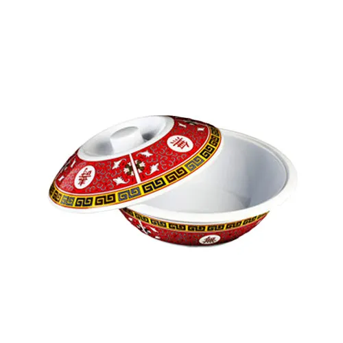 Thunder Group 8011TR Serving Bowl, 80 Oz., 11" Dia. With Lid, Longevity