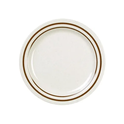 Thunder Group AD110AA Dinner Plate, 10" Dia., Round, Break-Resistant - Dozen