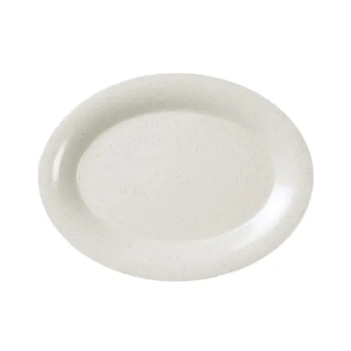 Thunder Group AD211WS Platter, 11-1/2" X 8", Oval, Break-Resistant - Dozen