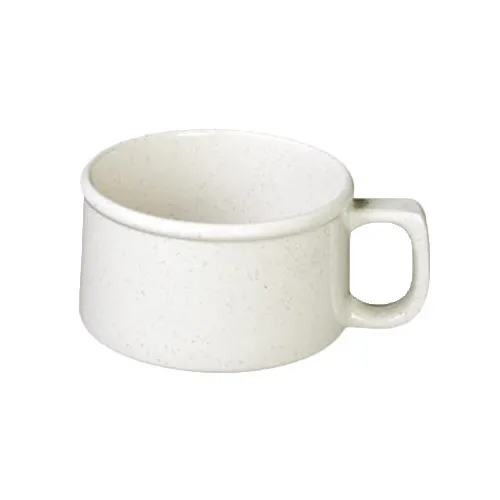 Thunder Group AD9016WS Soup Mug, 10 Oz., 4" Dia., With C-Handle - Dozen