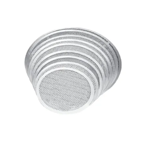 Thunder Group ALPZ11 Pizza Screen, 11", Seamless Rim, Aluminum