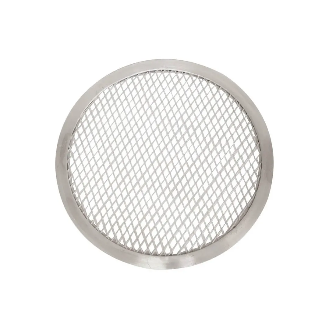 Thunder Group ALPZ14 Pizza Screen, 14", Seamless Rim, Aluminum