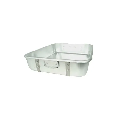 Thunder Group ALRP9603 Double Roasting Pan, 24" X 18" X 4-1/2", With Strap, Stackable