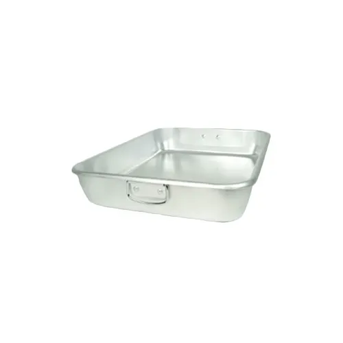 Thunder Group ALRP9605 Double Roasting Pan, 24" X 18" X 4-1/2", With Drop Loop Handles, Heavy Duty