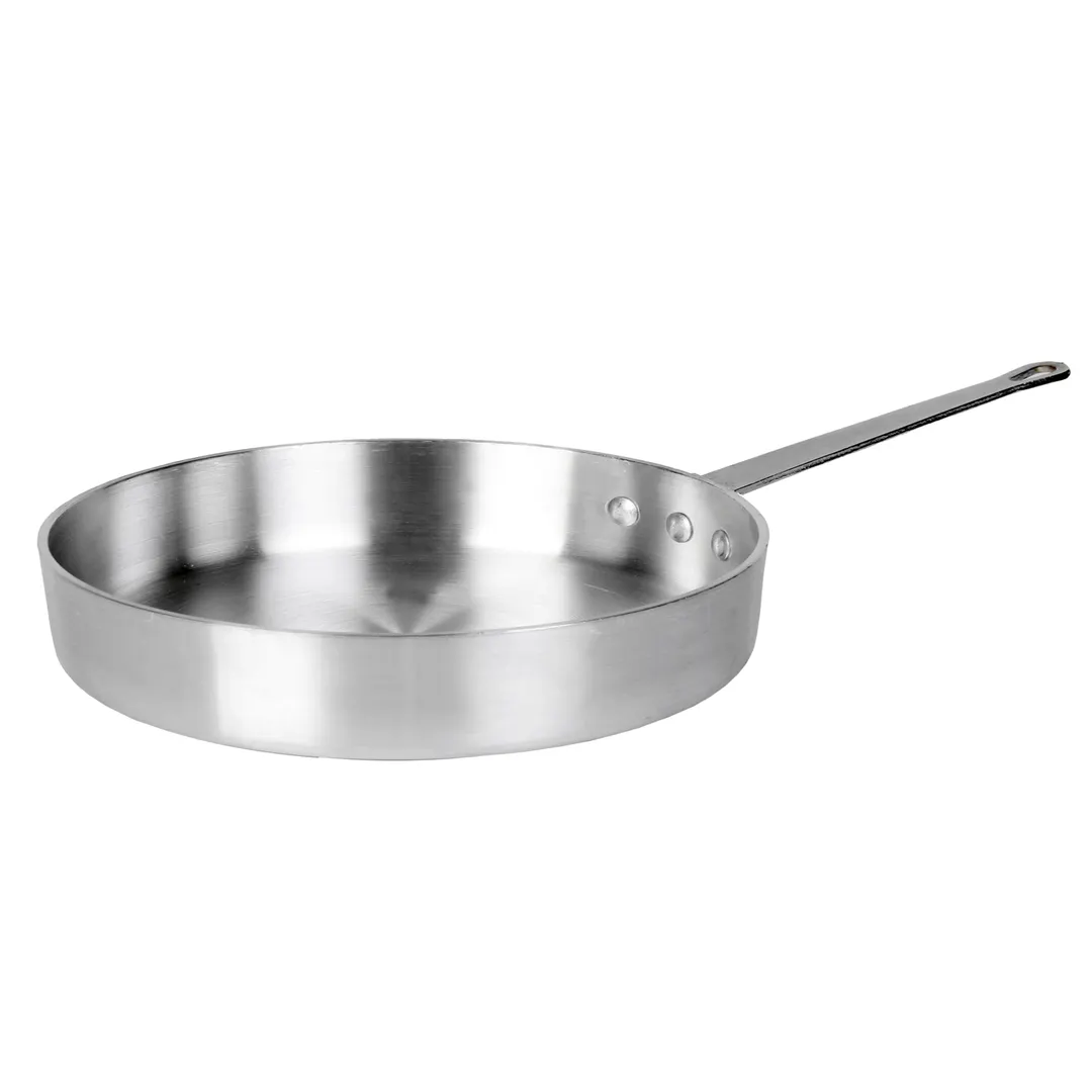 Thunder Group ALSAP004 Saute' Pan, 7 Quart, Flat Bottom, Rounded Edges