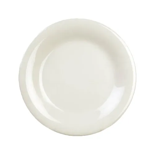 Thunder Group CR012V Plate, 11-3/4" Dia., Round, Wide Rim - Dozen