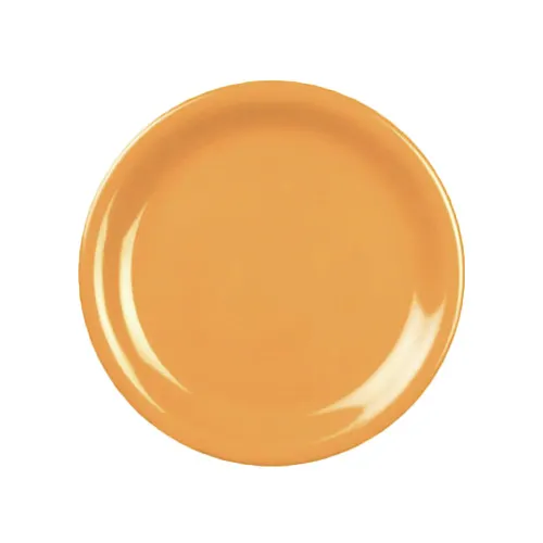 Thunder Group CR110YW Plate, 10-1/2" Dia., Round, Narrow Rim - Dozen