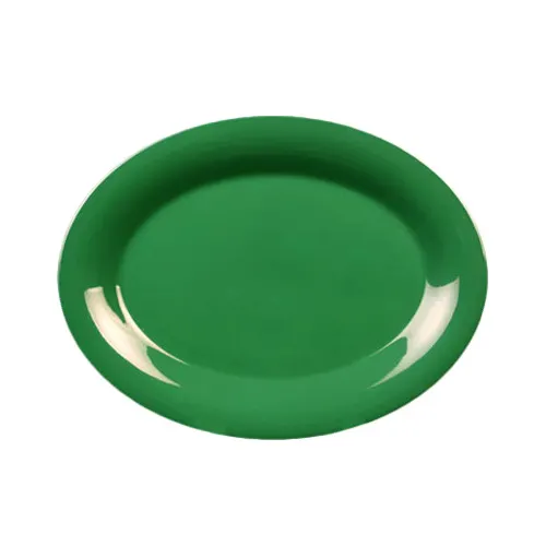 Thunder Group CR209GR Platter, 9-1/2" X 7-1/4", Oval, Break-Resistant - Dozen